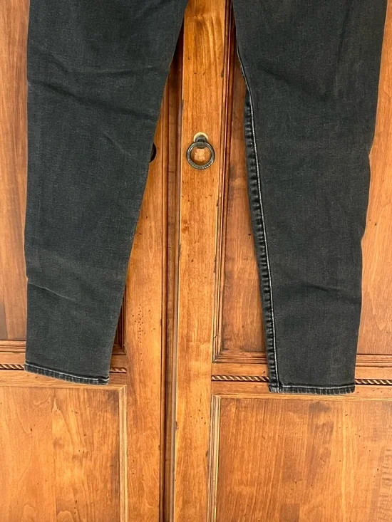 Hudson Natalie Midrise Super Skinny Ankle | Size 28 | Black Denim | Like New - Picture 5 of 15